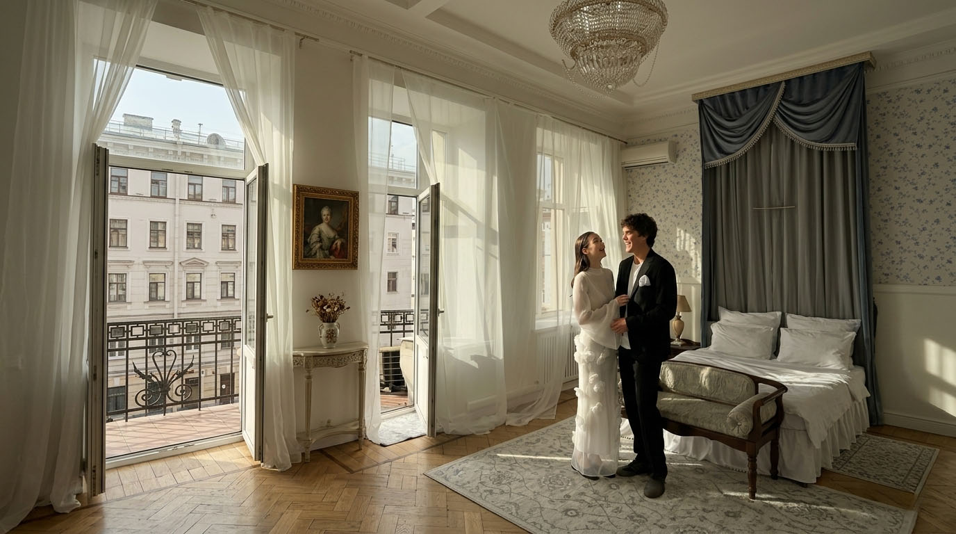 Подборка фотостудий для сборов невесты.