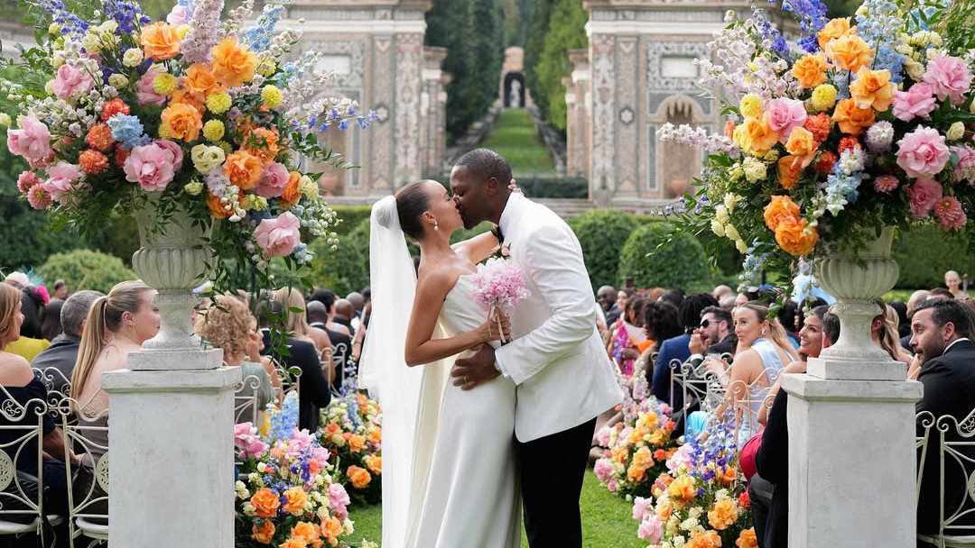 Итальянская симфония в Vogue: Звездная свадьба Мэдисон Мозес и Ротими на озере Комо